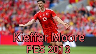 Face Kieffer Moore Sheffield UnidedInglaterra Nacionalidade País De Gales PES 2013 [upl. by Ynnohj]