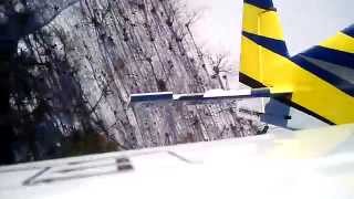 Frozen Fingers Fun Fly SNH Flying Eagles Merrimack Aft view from Edge [upl. by Tildi977]