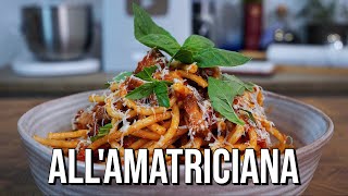 Pasta Amatriciana  How To Make Recipe [upl. by Loveridge]