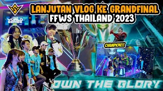 KESERUAN NONTON LANGSUNG KE FINAL FFWS 2023 THAILAND [upl. by Meagher]