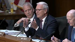 Senator Cramer Questions Navy Leadership During Armed Services Committee Hearing [upl. by Kort]