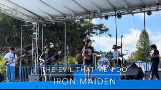 The Evil that Men Do  Iron Maiden cover by Scripps Ranch School of Rock [upl. by Alihet]