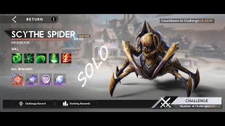 Guild Hunt Scythe Spider 13 Solo  Eternal Evolution 4K ULTRA HD [upl. by Haldi754]