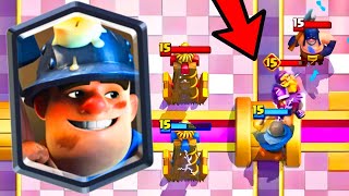 BEST Miner Cycle Deck in Clash Royale [upl. by Esele]