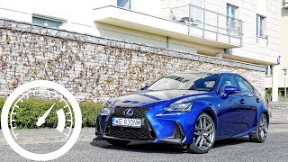 Lexus IS 300h 2017 acceleration 0100 kmh 0200 kmh  1001cars [upl. by Clyve283]