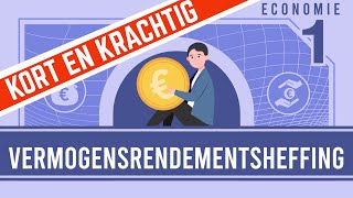 ECONOMIE KORT amp KRACHTIG vermogensrendementsheffing [upl. by Cristine]