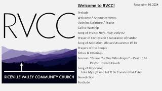 RVCC November 10 2024 [upl. by Htessil]