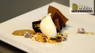 Cake di cioccolato Chartreuse e panettone Loison al Mandarino  Ricetta di chef Dal Degan [upl. by Tnomad666]