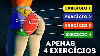 O BUMBUM DOS SONHOS com 4 Exercícios para fazer Em Casa  4 Melhores Exercícios para Glúteos 26 [upl. by Renick]