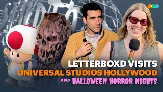 Thrills and chills Letterboxd visits Universal Studios Hollywood and Halloween Horror Nights [upl. by Anerehs164]