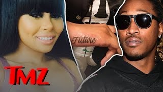 Blac Chyna Makes It Permanent With Future  TMZ [upl. by Refinnaj]