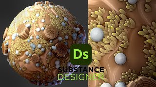 Stylized Forest Ground  Substance 3D Designer [upl. by Jacklyn]