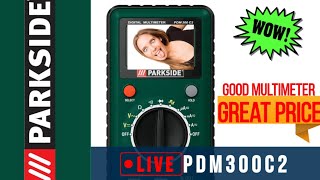 PARKSIDE PDM300 C2 CHEAPO Multimeter Review amp Teardown [upl. by Costello]