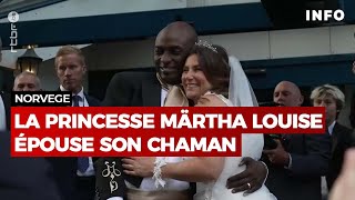 La princesse norvégienne Märtha Louise épouse son chaman  RTBF Info [upl. by Idnib]