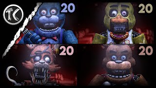 FNAF PLUS FAN GAME 20202020 MODE [upl. by Neelrac]