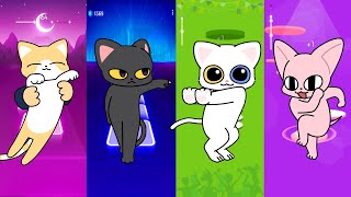 Cartoon Cats Believer x Dance Monkey x Enemy x Sea Shanty Cat Cover [upl. by Scrivens]