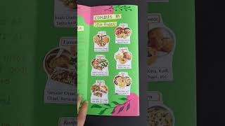 easy handmade uttar pradesh travel brochure pamplet school project schoolprojectmaker [upl. by Eilrahs432]