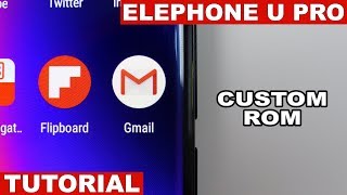 Tutorial How to flash Elephone U Pro Eragon Custom ROM [upl. by Garnett112]