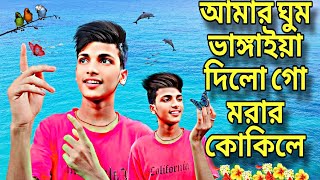 আমার ঘুম ভাঙ্গাইয়া গেলো গো মরার কোকিলে  মন বোঝেনা মরার কোকিল আন্দাজে গান তোলে  Maharaj Mandal [upl. by Almund]