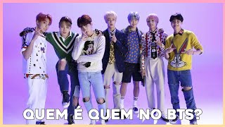 Quem é quem no BTS Conheça os membros do grupo  Introdução ao BTS  Parte 1 [upl. by Kauppi]