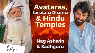 Kalki 2898 AD Director Nag Ashwin Explores Avataras Sanatana Dharma amp Hindu Gods with Sadhguru [upl. by Monson]