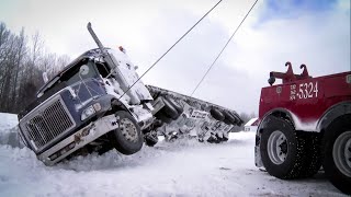 Chauffeurs au Canada un enfer glacial au quotidien [upl. by Oisorbma]