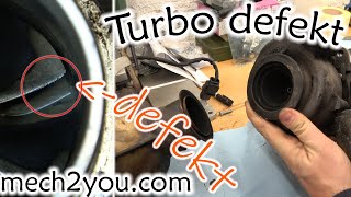 BMW 3 Touring E91 320d Turbo undicht  DPF ausbauen und Turbolader wechseln  turbowechseln [upl. by Grassi403]