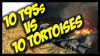 ► World of Tanks 10 T95s vs 10 Tortoises  Face Off 5 [upl. by Sonnie919]