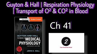 Transport of Oxygen and Carbon Dioxide in blood  Respiration Physiology [upl. by Winfrid]