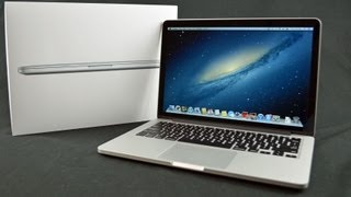 Apple MacBook Pro 13quot with Retina Display Unboxing amp Tour [upl. by Anaiuq48]