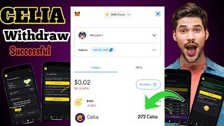 CELIA Withdraw Successful  Celia Withdraw Process  Celia Listing News  Celia Coin 100 Unlocked [upl. by Erbas219]