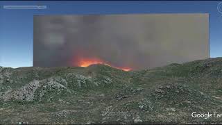 YarnellFireTimeLapseVideoYarnellView1 [upl. by Decamp518]