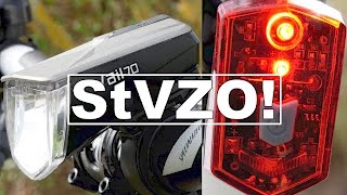 LED Fahrradbeleuchtung MIT STVZO ZULASSUNG Büchel quotVailquot im TEST [upl. by Caresa891]