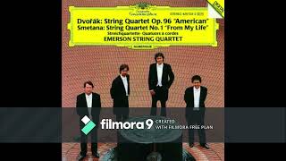 DvorakSmetana  String Quartets Nos12 amp 1  Emerson String Quartet  1986 [upl. by Naloc957]