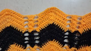 Unique shawl design  How to knit a shawl  New design  Easy way to knit wintercloth shawl [upl. by Frulla]