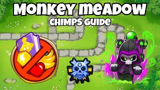 Monkey Meadow CHIMPS Guide  BTD6 [upl. by Adnarym788]