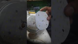 50 Watt LED light plate change experiment [upl. by Nawiat]