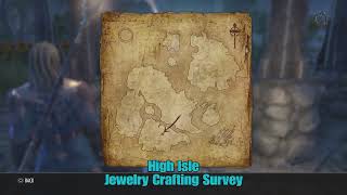 ESO High Isle Jewelry Crafting Survey Location The Elder Scrolls Online [upl. by Linders]