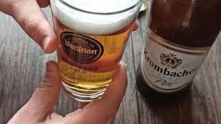 Krombacher Pils  Der deutsche Klassiker  Biertest 2 [upl. by Ytitsahc]