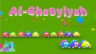 Murottal Juz Amma AL GHASYIYAH Animation 3D Learning Letters Arabic Alphabet by Abata [upl. by Marilyn]