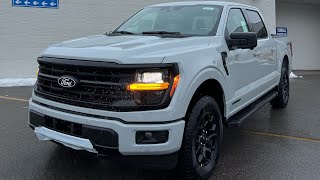 First look at the 2024 Ford F150 XLT Powerboost in Avalanche Gray walk around 2024F150 [upl. by Aleinad]