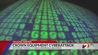 Cyberattack forces Crown Equipment to shut down recovery in progress [upl. by Litsyrk172]