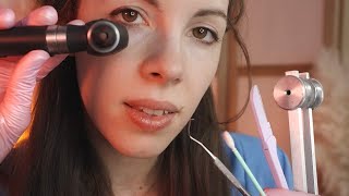 ASMR Realistic Ear Cleaning Hearing Tests Otoscope Tingles amp Sleep ✨ [upl. by Yclehc]