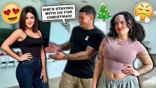 ANOTHER GIRL is Staying With US For The Holidays PRANK ON FIANCE [upl. by Nine]