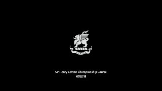 Sir Henry Cotton Championship Course  Hole 18 [upl. by Nahtanaoj]