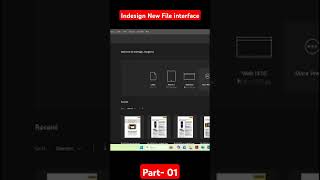 InDesign Open Karte Time Interface  InDesign Page Size  InDesign Software  shorts viralvideo [upl. by Borg9]