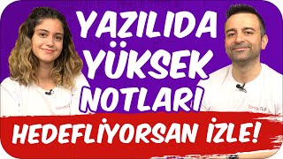 Yazılıda Yüksek Not Hedefleyenlere Nokta Atışı Tüyolar ❗✍🏻 [upl. by Ecreip]