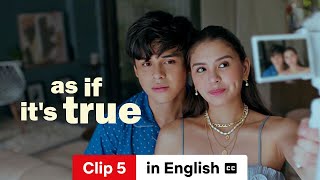 As If Its True Clip 5 subtitled  Trailer in English  Netflix [upl. by Analeh]