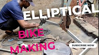 home Elliptical bike making fat burning [upl. by Ylrebma589]