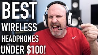 Corsair HS70 The Best Wireless Headphones Under 100 [upl. by Nodal836]